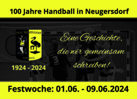 Bericht zur Festwoche: 100 Jahre Handball Neugersdorf – eine Geschichte, die wir gemeinsam Schreiben